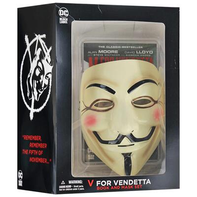 V for Vendetta Book & Mask Set V字仇杀队 豪华版 附面具套装进口原版英文书籍