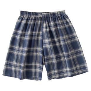 男童睡裤夏季儿童短裤大童冰丝裤衩小孩人造棉家居裤棉绸居家裤子