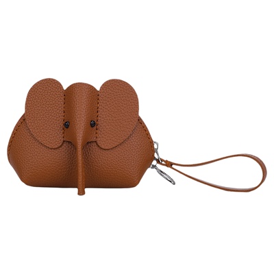 喵小咪小象零钱包diy手工编织包