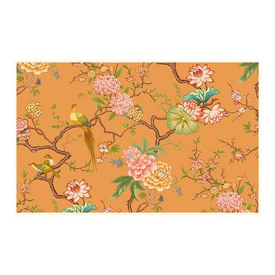 栖鸟园新中式入户地垫防滑免洗