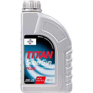 大富之家福斯泰坦超级全合成PLUS汽车发动机油润滑 0W-20 SP 1L