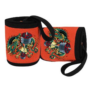 PD赛级力量举护腕健身健美举重护具专业训练助力卧推护手腕防扭伤