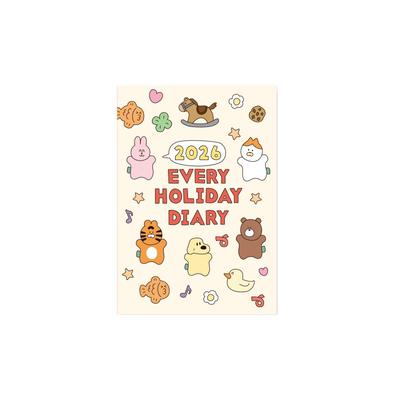 巨火！！！韩国2026周计划手账本