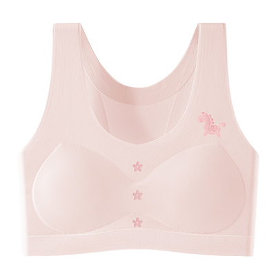 发育期运动无钢圈薄款透气文胸