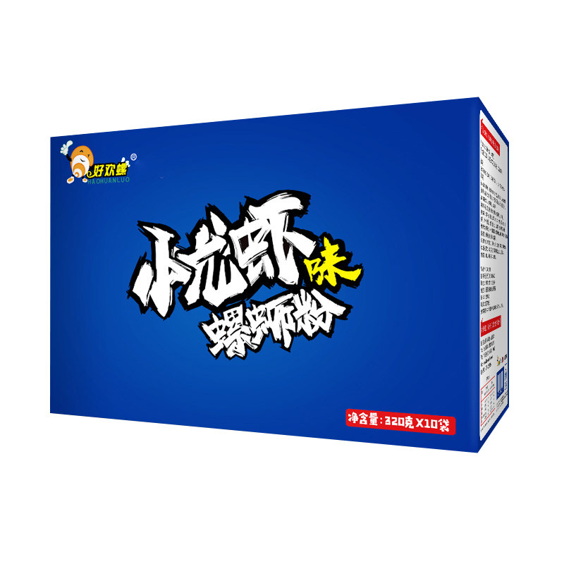 [促销价]好欢螺小龙虾味螺蛳粉320g官方旗舰店柳州正宗螺狮粉米线