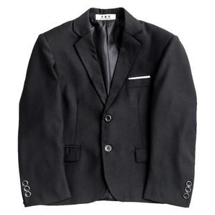 胖儿童西装出租男童加肥礼服租赁胖男孩主持朗诵黑色西服正装新款