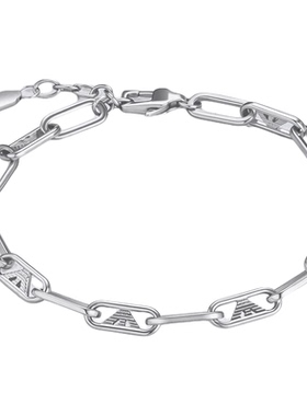 阿玛尼男士古巴项链手链