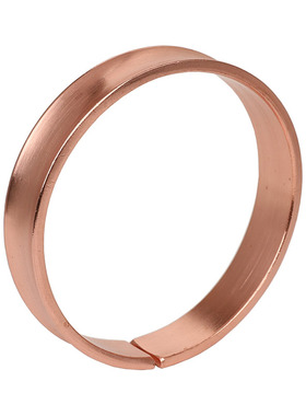 铜手镯女实心凹面加厚流行饰品