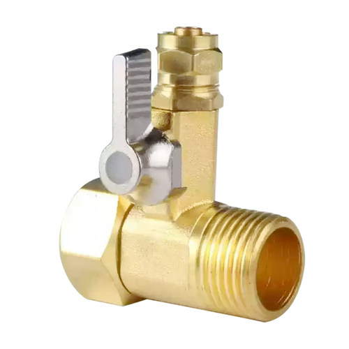 净水器进水三通2分合金分水阀4分角阀开关3分铜球阀净水机配件