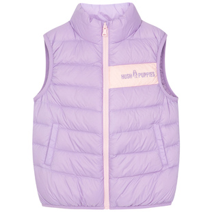 暇步士童装儿童羽绒马甲秋装新款男童保暖背心女童仙护盾抗菌坎肩