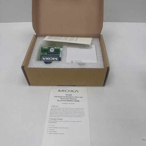 MOXA TK-485/EU V1.0 Pull H/L Resistance Tuner with Terminati