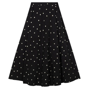 GLOBAL WORK 半身裙女2026春季新款通勤小众优雅复古裙子635425