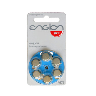 德国进口engionE675A675助听器耳蜗纽扣电池另E10E312E13包邮