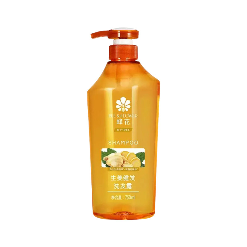 蜂花生姜健发洗发水强韧芳香控油蓬松洗头膏茶油籽官方老国货品牌