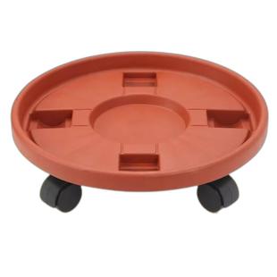 移动花盆托盘带轮底盘垫底座滚轮万向轮接水盘环保树脂加厚特价