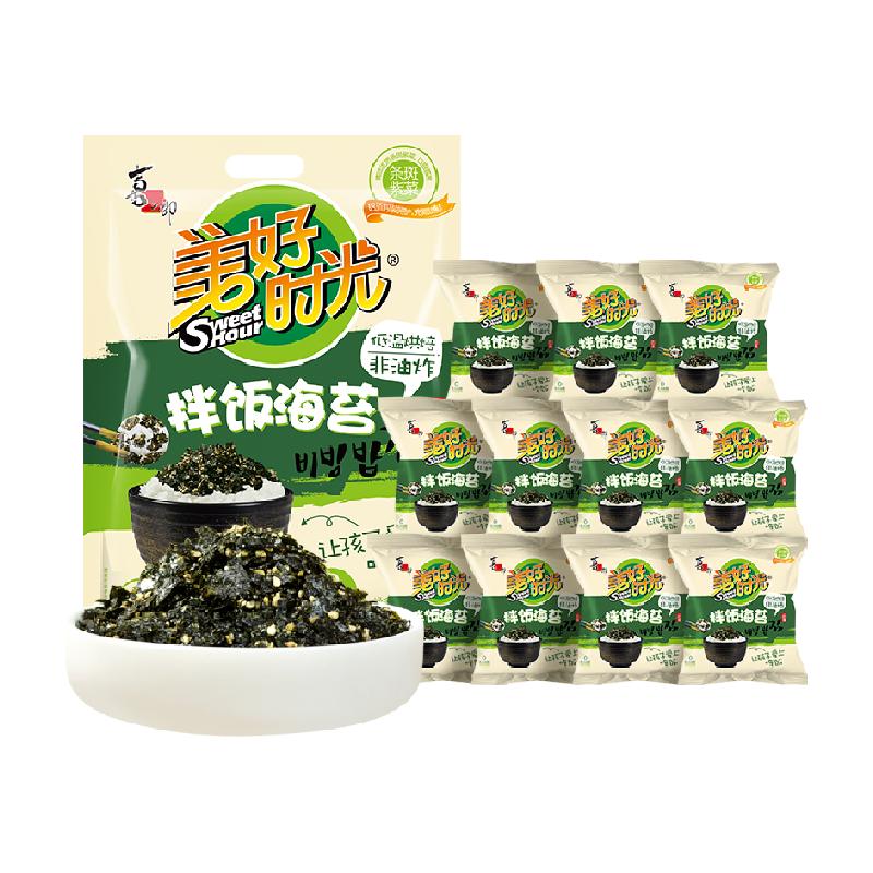 喜之郎美好时光芝麻拌饭海苔碎10g×11袋共110g儿童零食休闲食品