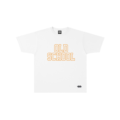 蜜丘琳美式复古宽松印花短袖T恤