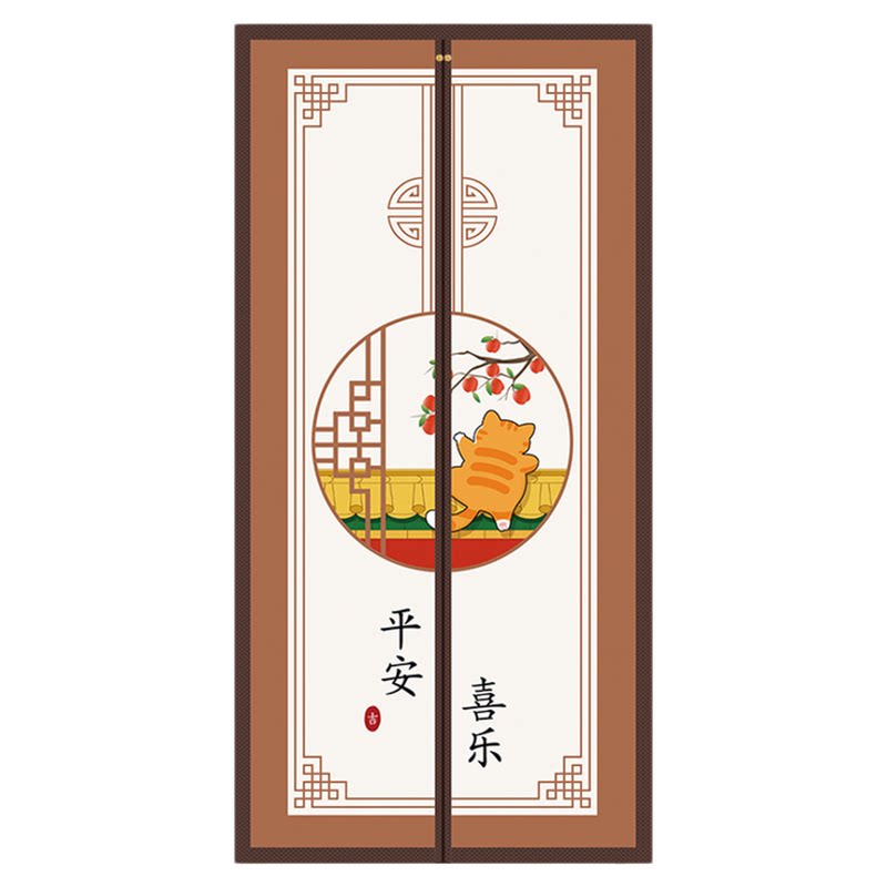 布艺门帘卫生间卧室隐私遮挡帘