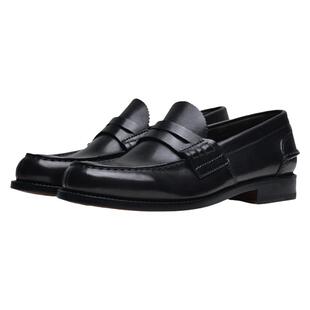 强尼制靴!penny loafers乐福法国小牛皮休闲男士鞋一脚蹬懒人鞋