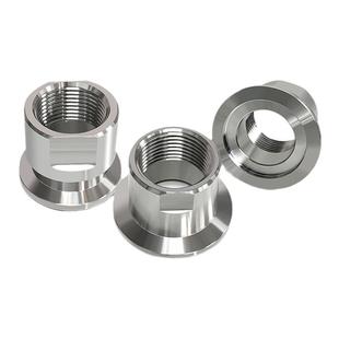 KF真空NW内丝接头16不锈钢PT快装RC螺纹G卡箍25卡扣40管件50法兰0