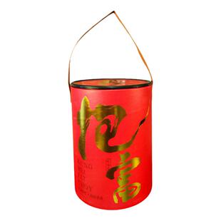 新年红桶巨型零食大礼包年货礼盒零食小吃生日礼物加班休闲食品