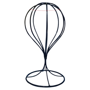 立体帽托支架帽子头盔展示定型内撑铁艺家用商用收纳展示架子黑白