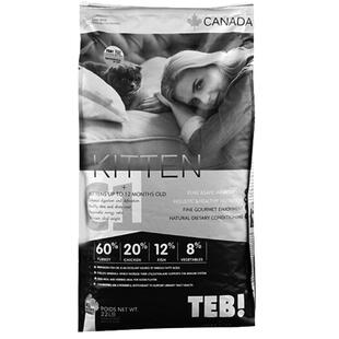 TEB!汤恩贝猫粮BC1/C1通用 幼猫无谷粮美英短布偶10KG 火鸡肉配方