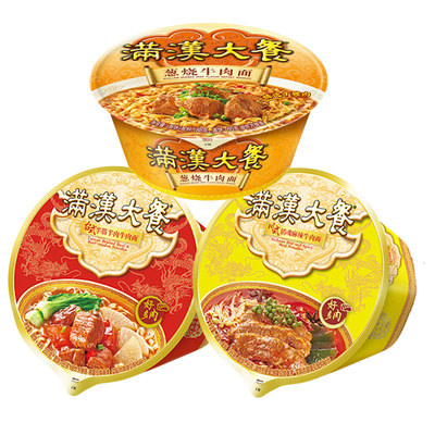 满汉大餐速食方便面官方旗舰店