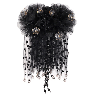 【爱心波点】抓夹裙摆韩版发饰小众氛围感轻奢精致百搭头饰鲨鱼夹