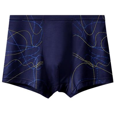 男士内裤莫代尔透气大码四角短裤