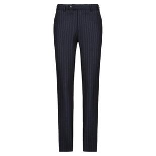 GORNIA/格罗尼雅男士西裤羊毛进口面料西服裤商务经典竖条纹西裤