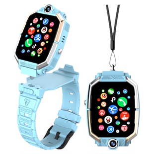 【离线关机定位30天】儿童电话手表前后双摄360度旋转插卡防水GPS定位家长管控Z8男孩女孩小学生Z9全网通5G