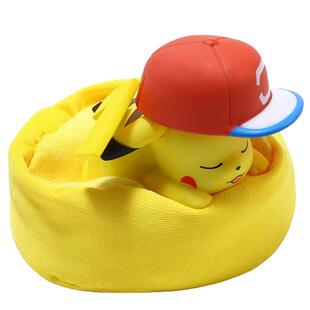 神奇宝贝皮卡丘可达鸭精灵宝睡姿玩具送生日礼物宝可梦的逆袭