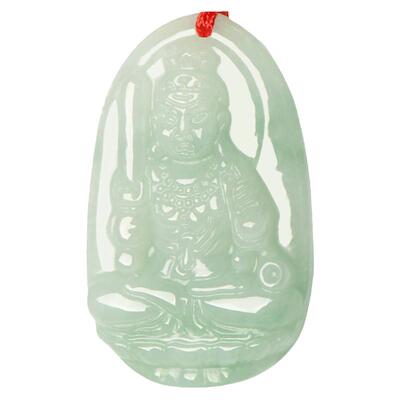 翡翠生肖本命佛守护神男女吊坠