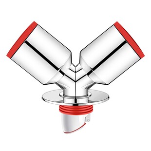 洗衣机和洗脸盆下水三通一拖二分水器排水管防臭神器专用地漏接头