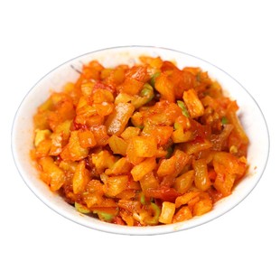 杨荣酱菜红油短丁14斤整箱香辣萝卜丁商用腌制酱菜早餐咸菜下饭菜