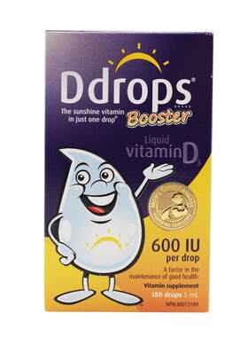 Ddrops滴卓思维生素d3婴儿滴剂