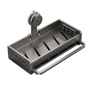 厨房水槽吸盘置物架抹布架免打孔家用收纳沥水龙头海绵钢丝球用品