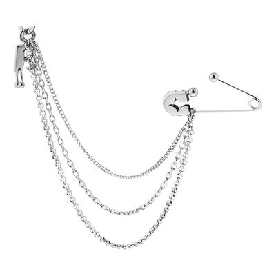 blackhead黑头耳饰唇环可拆卸