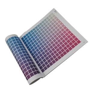 国际标准印刷CMYK四色谱搭配调色广告设计通用中式色彩样卡手册本