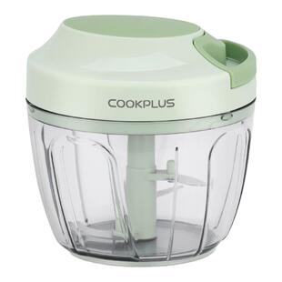 乐扣乐扣手动粉碎器家用辅食小型蒜泥辣椒姜末饺子馅透明料理碗