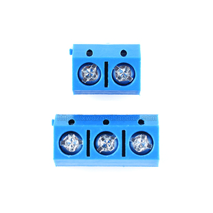 KF301-2P/3位PCB接线端子接线柱5.0mm可拼接一字十字5.08接插件