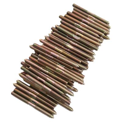 实木铁艺钢楼梯立柱围护安装螺丝