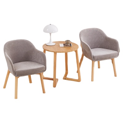 单人沙发茶几组合休闲椅酒店接待