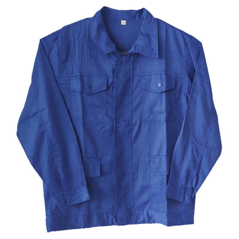 工作服男夏季长袖薄款劳保服定制