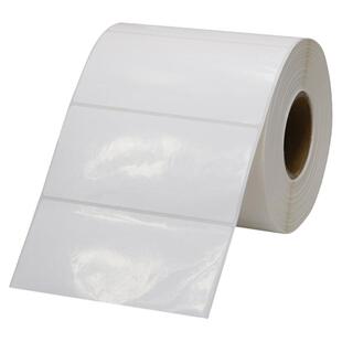 亮白PET标签纸100*80mm不干胶防油PVC撕不烂条码打印纸10x8cm定制