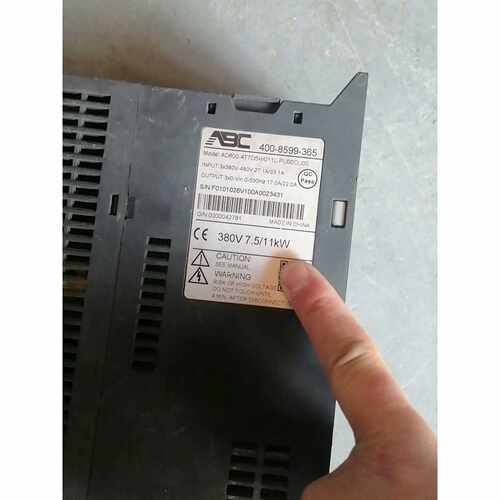 非标价ABC变频器AD8004T7D5H011LPU00CU议价