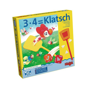 德国哈巴4538数学拍苍蝇加法乘法计算教具速算反应力儿童桌面游戏