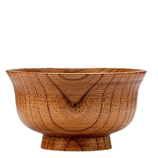 实木藏式蒙古碗整木反边奶茶碗马奶酒碗米饭碗木碗防烫汤碗茶碗