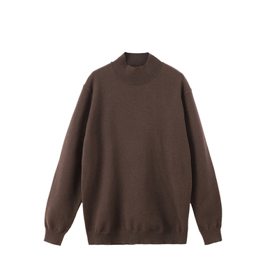 半高领毛衣男男士针织打底衫男